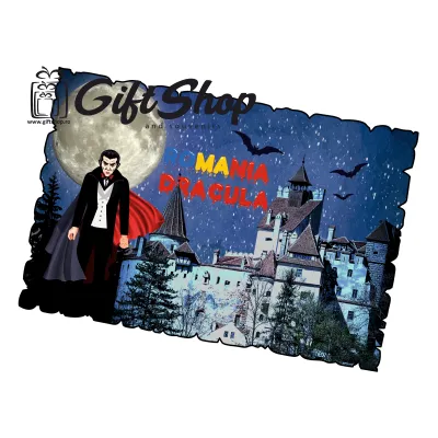 Dracula romania, magnet frigider mgs037